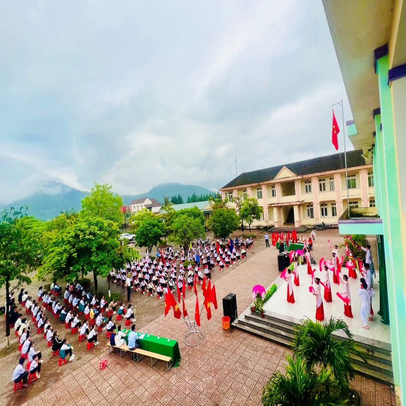 TRƯỜNG THCS KỲ HÀ KHAI MẠC NGÀY SÁCH VÀ VĂN HÓA ĐỌC VN NĂM 2023