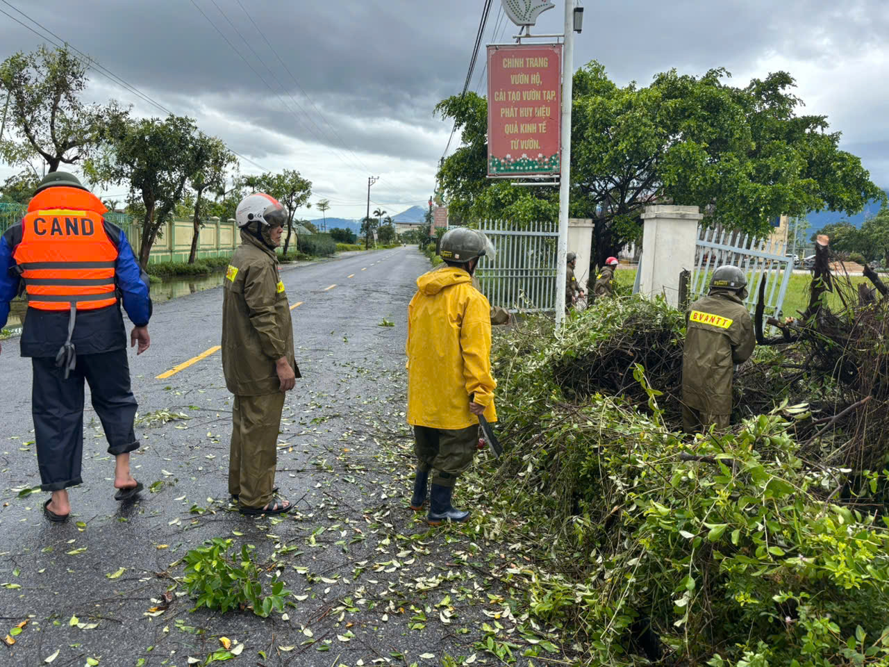 công an phường khắc phục hậu quả bảo số 5