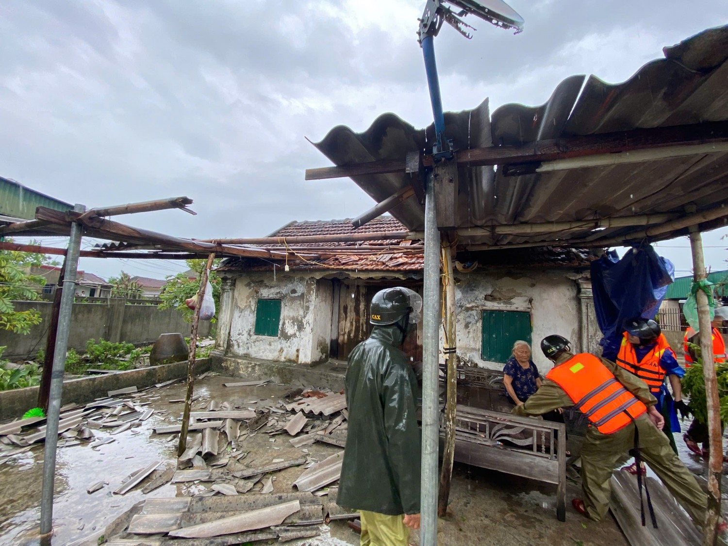 công an phường khắc phục hậu quả bảo số 5